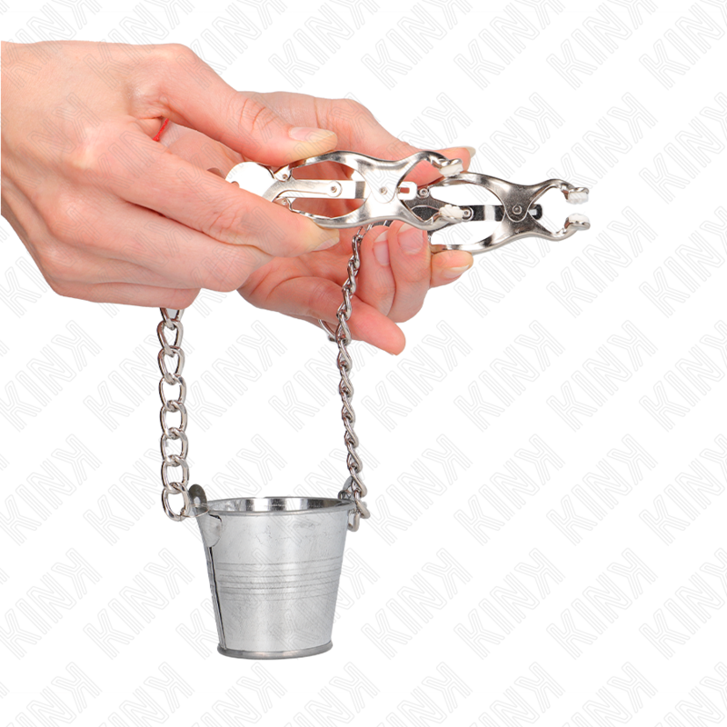 KINK - SILVER BUCKET TONGS
