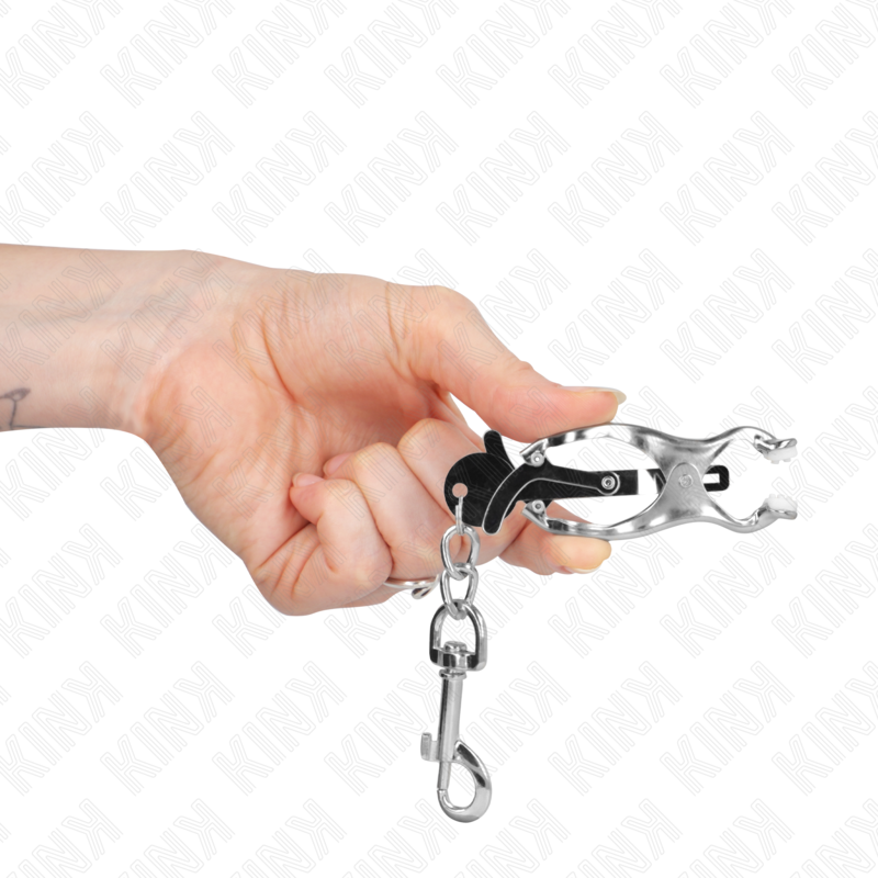 KINK - JAPANESE CLOVER NIPPERS WITH SILVER HOOKS