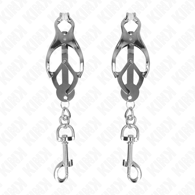 KINK - JAPANESE CLOVER NIPPERS WITH SILVER HOOKS
