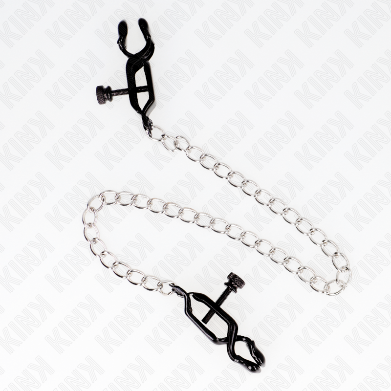 KINK - SILVER FLAT CHAIN ​​CLIPPERS 30 CM