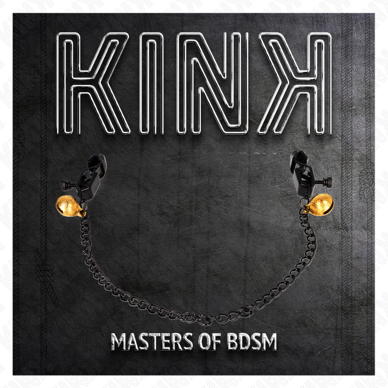 KINK - FLAT CHAIN ​​AND SILVER BELL NIPPERS 30 CM