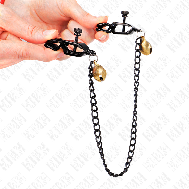 KINK - FLAT CHAIN ​​AND SILVER BELL NIPPERS 30 CM