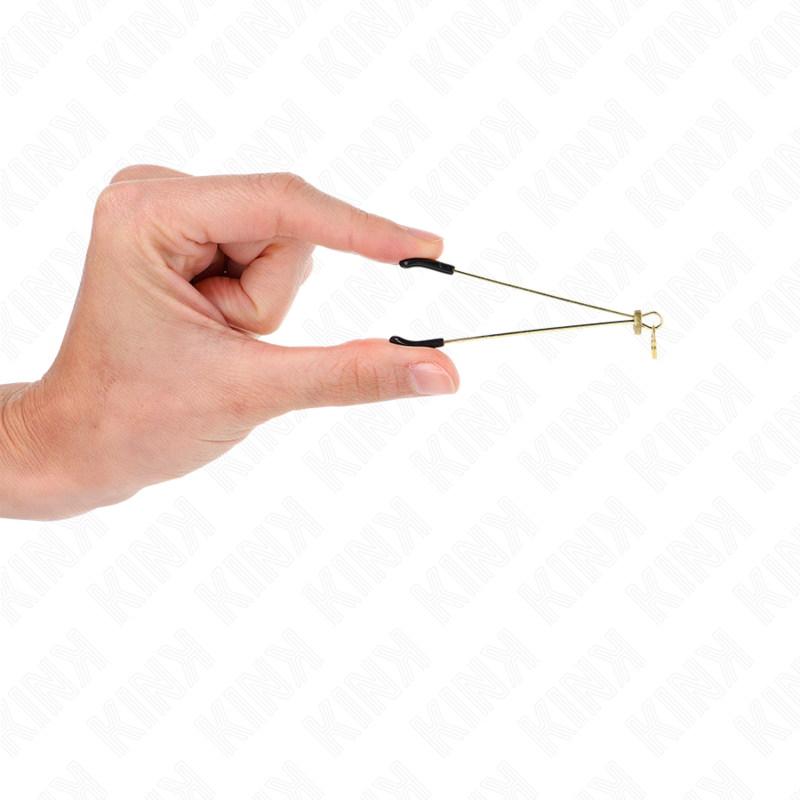 KINK - GOLD THIN TWEEZERS 7 CM