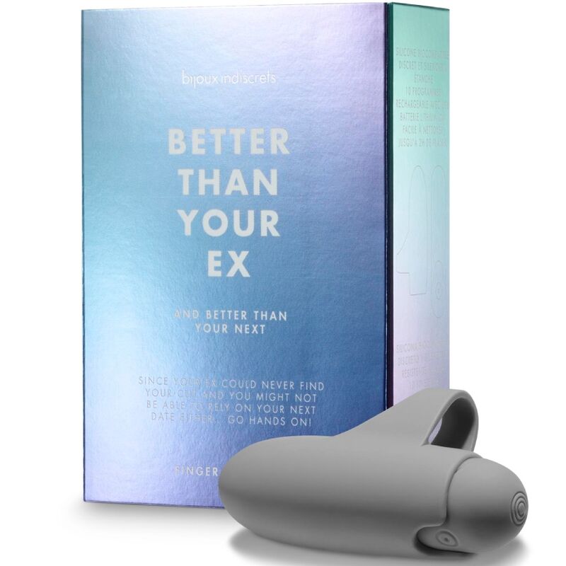 MEJOR QUE TU EX VIBRADOR BALA 10 VIBRACIONES GRIS