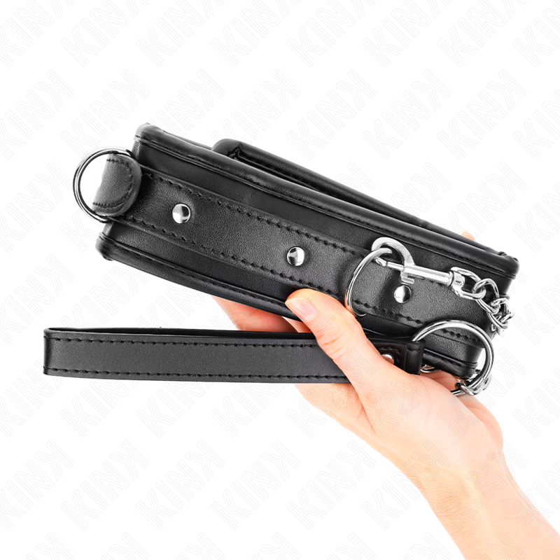 KINK - HEAVY COLLAR WITH BELT 65 CM MODEL 1 ADJUSTABLE 36.5-50 CM