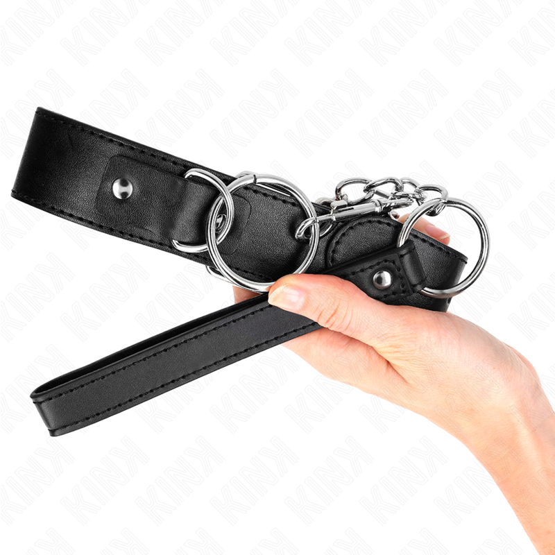 KINK - BASIC MODEL COLLAR WITH ADJUSTABLE MODEL 4 LEASH 36-43 CM