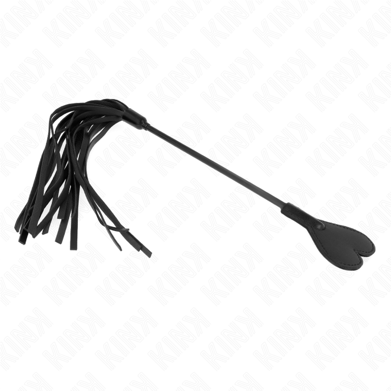 KINK - RANGE WHIP WITH HEART PANEL 35 CM