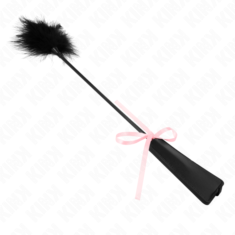 KINK - TICKLING FEATHERS WITH PINK RIBBON BOW 49 CM