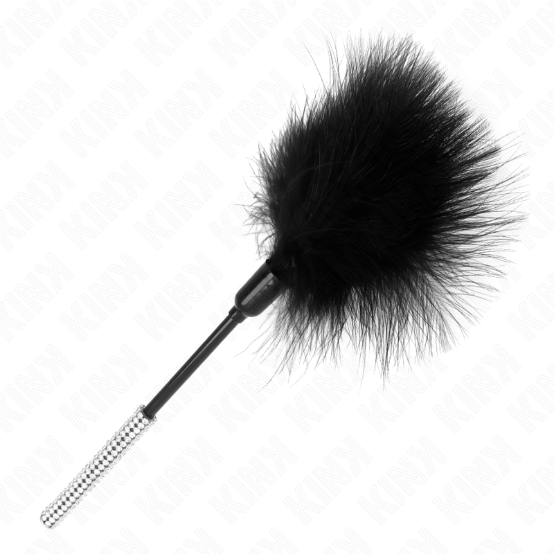 KINK - TICKLING FEATHERS WITH Rhinestone HANDLE 27 CM