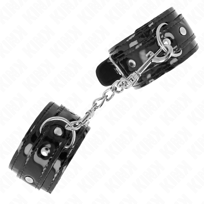 KINK - ADJUSTABLE BRIGHT NEOPRENE WRIST CUFFS 17-24CM X 4.5CM