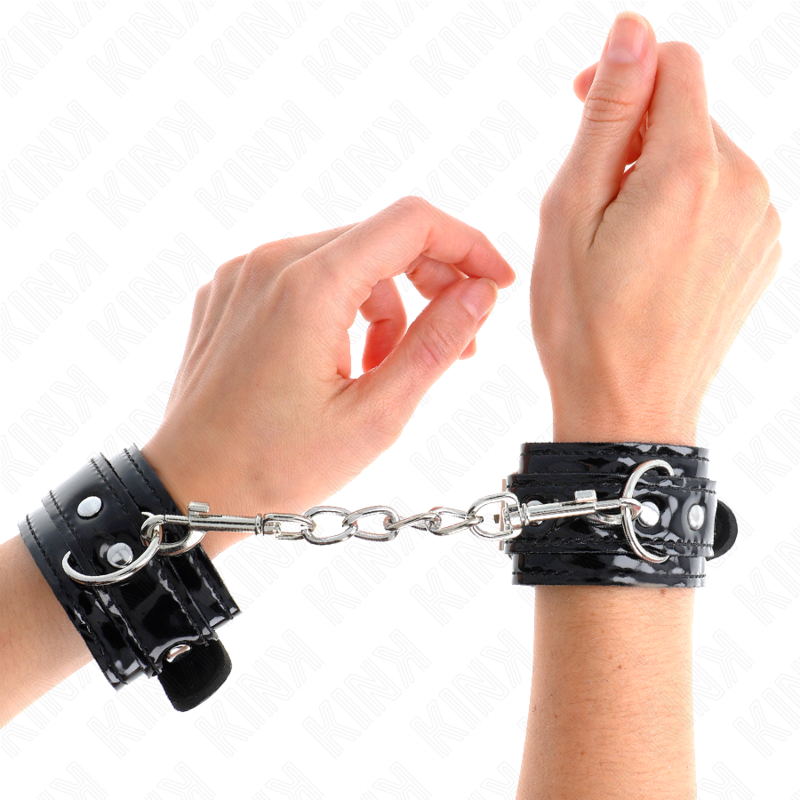 KINK - ADJUSTABLE BRIGHT NEOPRENE WRIST CUFFS 17-24CM X 4.5CM