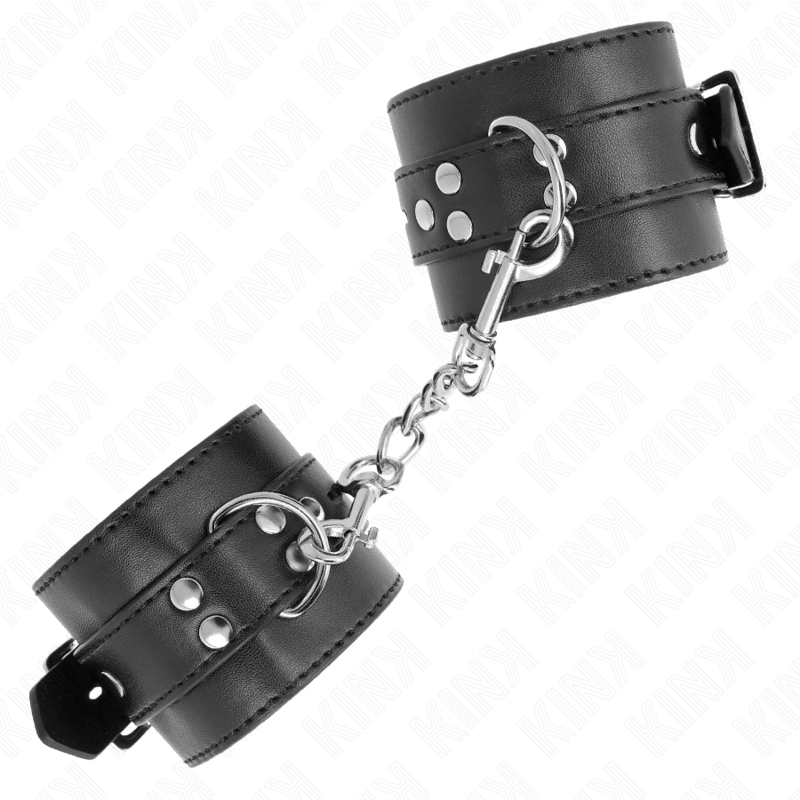 KINK - BLACK WRIST WITH ADJUSTABLE BLACK BELT 17-28 CM X 6 CM
