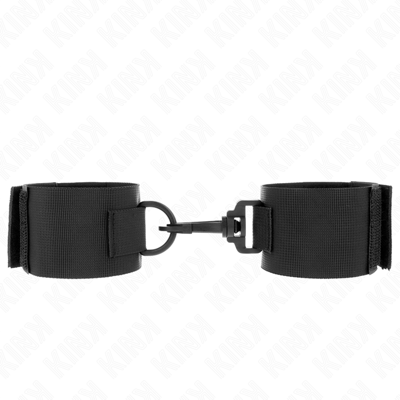 KINK - BLACK NYLON CUFFS