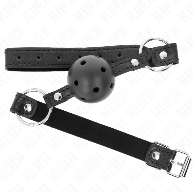 KINK - HOLLOW BLACK HARD BALL 4.5 CM GAG MODEL 1 63.5 X 2 CM