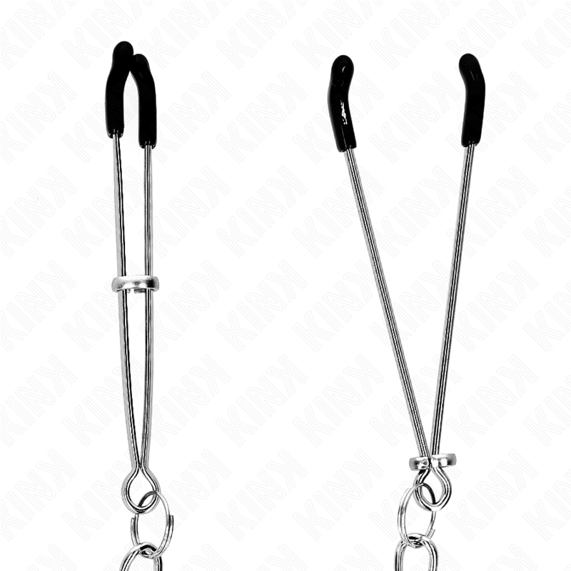 KINK - THIN NIPPERS WITH THICK CHAIN ​​30 CM