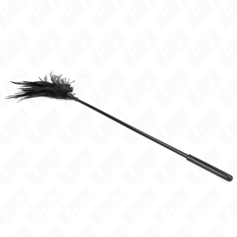 KINK - MULTIPLE BLACK TICKLING FEATHERS 45 CM