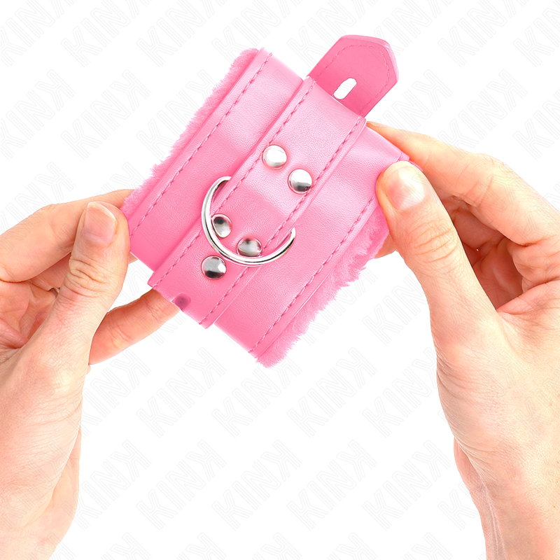 BDSM Bracelet in Synthetic Leather with Lining – KINK