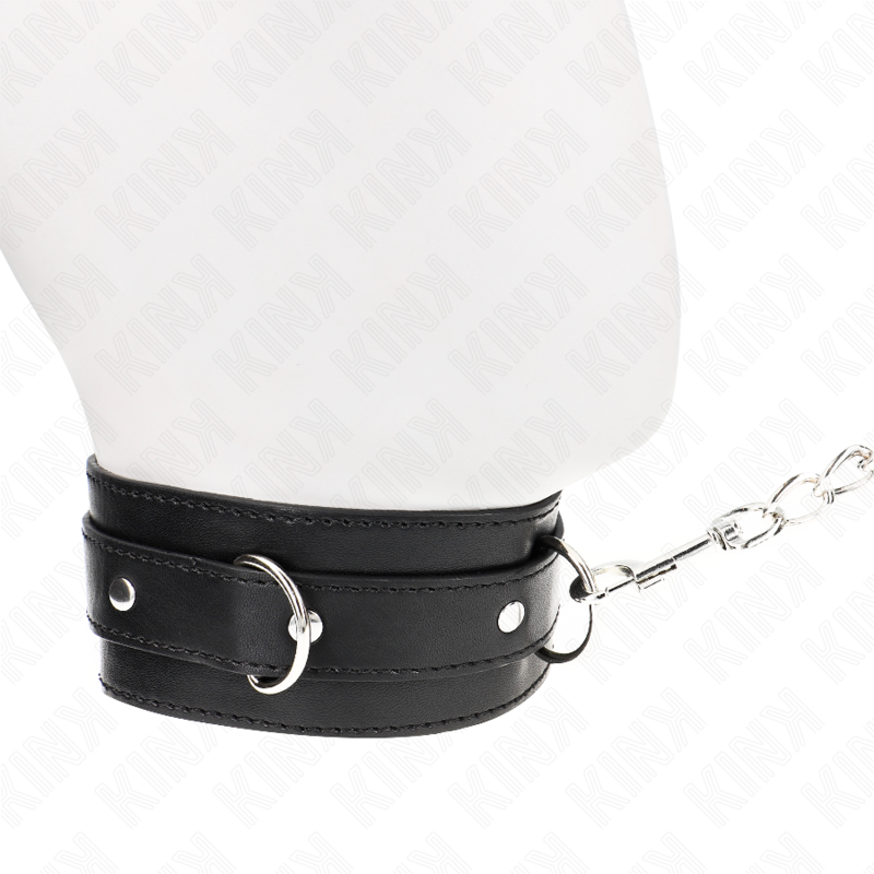 KINK - NECKLACE WITH BELT 65 CM WITH BLACK STRAP 54 X 4.5 CM