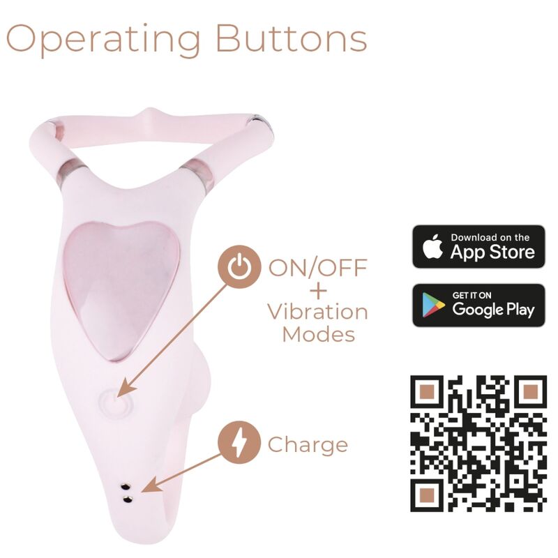 ADRIEN LASTIC - COUPLE SECRETS II PINK DOUBLE STIMULATION + FREE APP