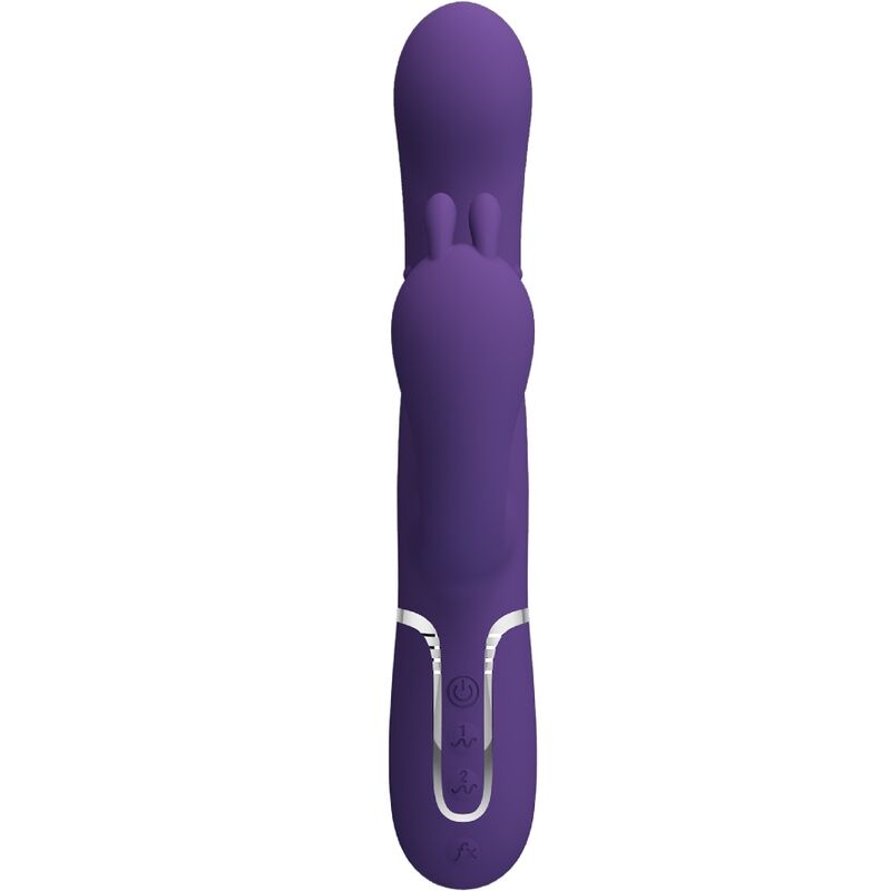 PRETTY LOVE - CAMMY TRIPLE 4 IN 1 MULTIFUNCTION VIBRATOR PURPLE