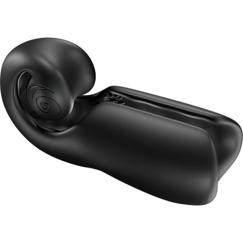 SNAIL VIBE - EVO PARA ÉL MASTURBADOR MASCULINO SLIDE N'ROLL NEGRO