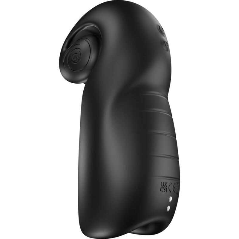 SNAIL VIBE - EVO PARA ÉL MASTURBADOR MASCULINO SLIDE N'ROLL NEGRO