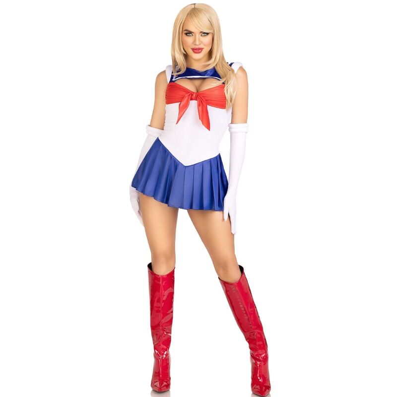 LEG AVENUE - SEXY MULTICOLOR SAILOR COSTUME S