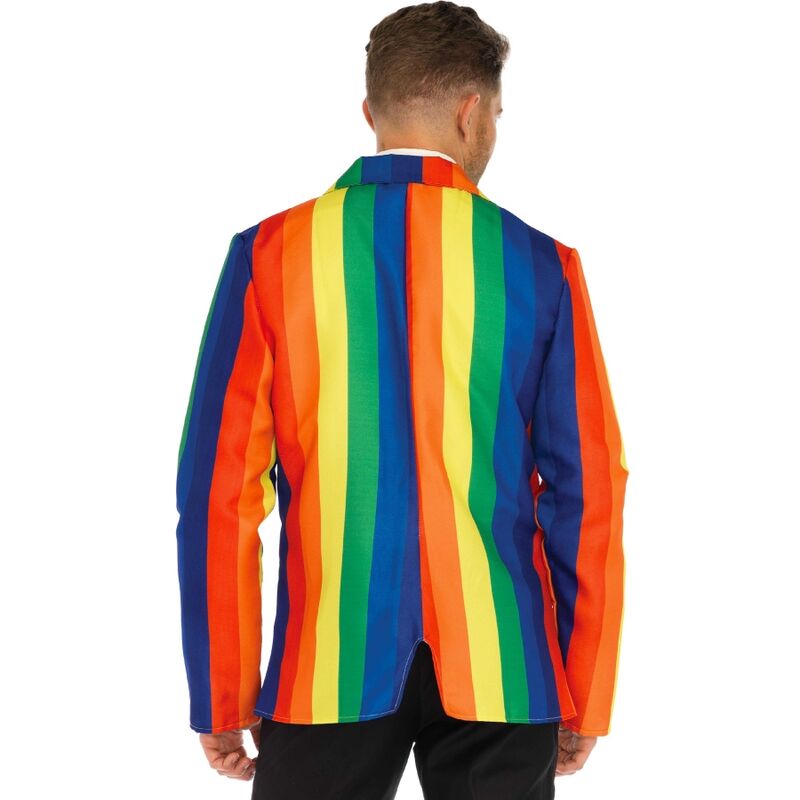 LEG AVENUE - BLAZER + RAINBOW TIE M
