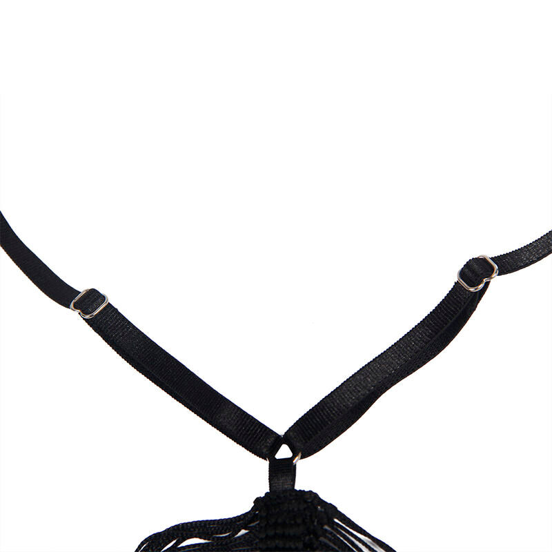 SUBBLIME - 954222 BLACK STRAP DRESS + THONG S/M