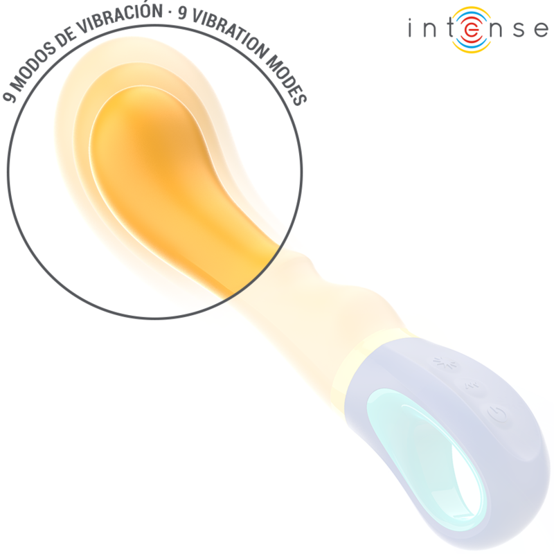 VIBRADOR INTENSO - PUNTO G SHAGGY AMARILLO