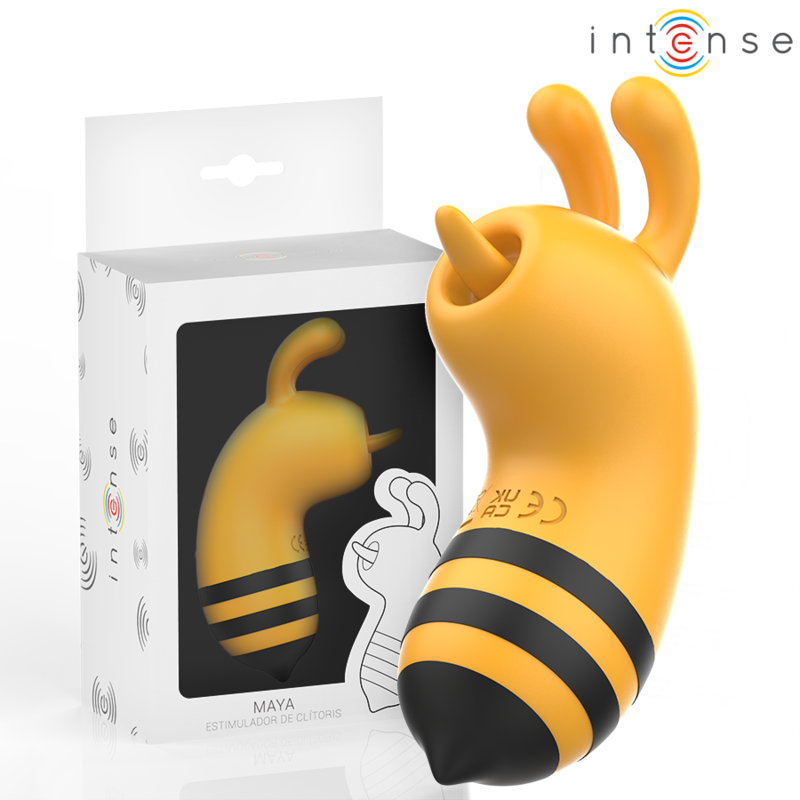 INTENSO - ESTIMULADOR MAYA BEE AMARILLO/NEGRO