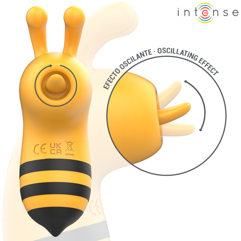 INTENSO - ESTIMULADOR MAYA BEE AMARILLO/NEGRO
