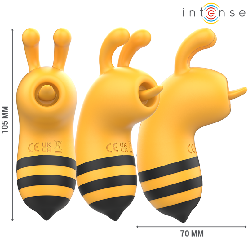 INTENSO - ESTIMULADOR MAYA BEE AMARILLO/NEGRO