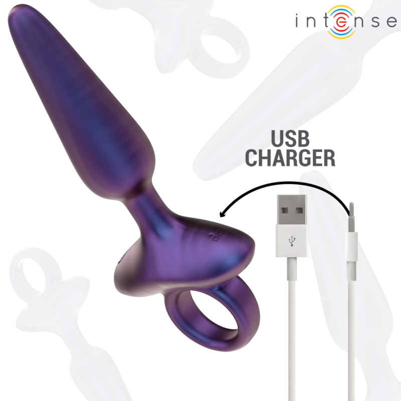 INTENSE - MARLON ANAL PLUG VIBRATOR MODEL 4 REMOTE CONTROL