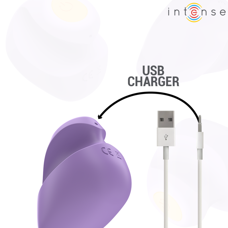 INTENSO - ESTIMULADOR URSULA 10 VIBRACIONES MORADO