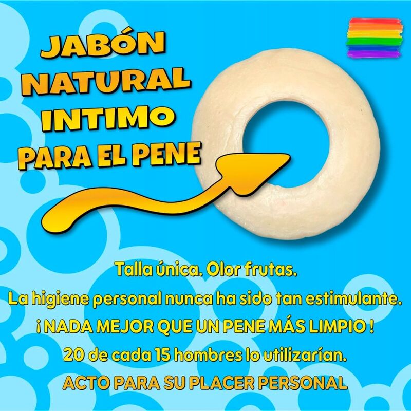DIABLO PICANTE - SCENTED SOAP FOR MEN'S HYGIENE 100 GRAMS ORANGE
