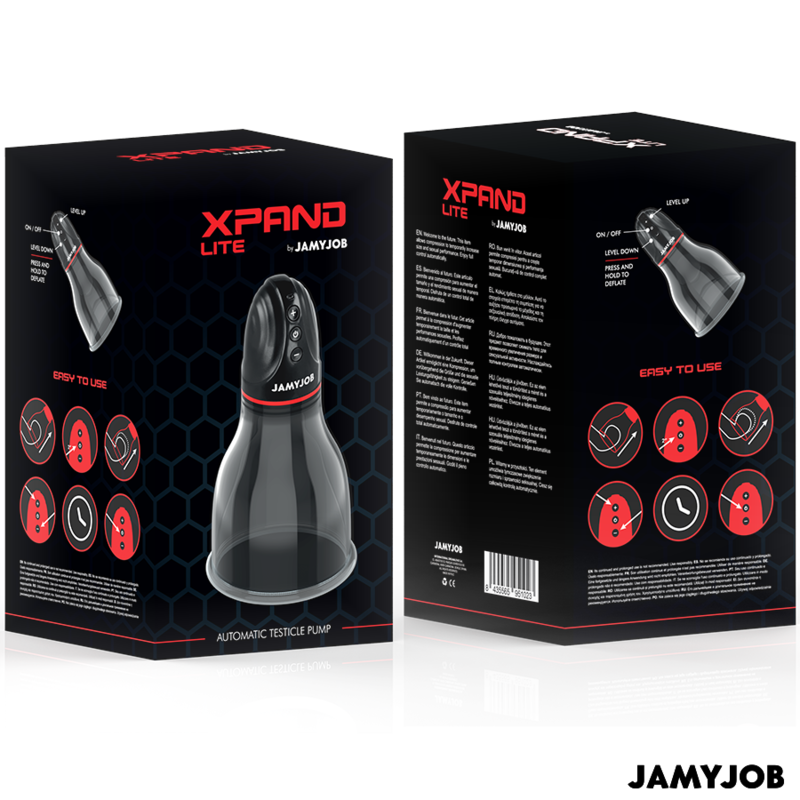 JAMYJOB - XPAND LITE AUTOMATIC TEST PUMP 3 SUCTION LEVELS GREY