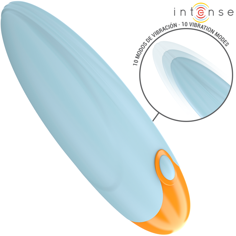 MIKE VIBRATING BULLET 10 VIBRATIONS REMOTE CONTROL BLUE