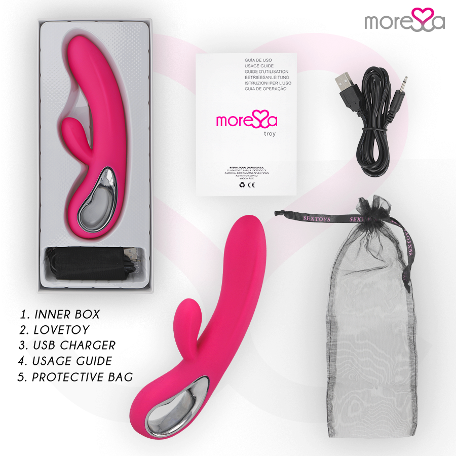 MORESSA - TROY PREMIUM SILICONA RECARGABLE