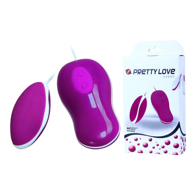 PRETTY LOVE - HUEVO VIBRADOR CON CONTROL REMOTO AVERY
