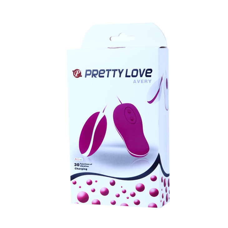 PRETTY LOVE - HUEVO VIBRADOR CON CONTROL REMOTO AVERY