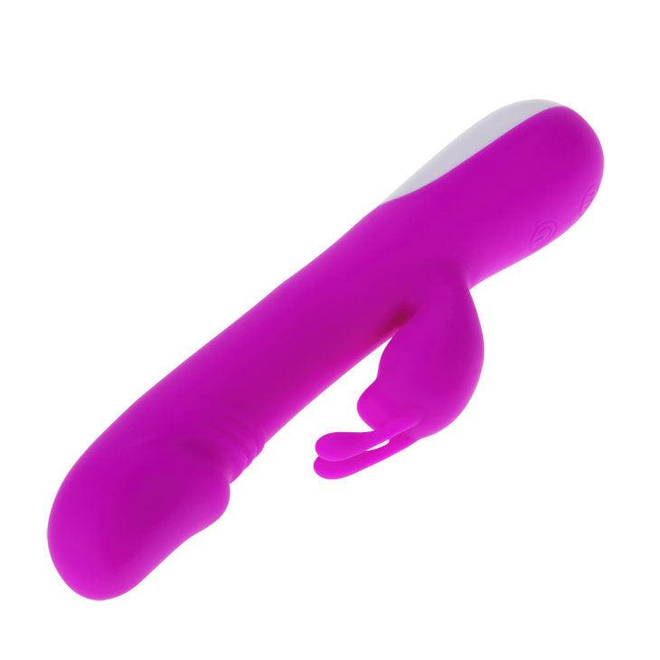 PRETTY LOVE - VIBRADOR ROBERT COM ESTIMULADOR DE CLITÓRIS - Intimate Vibes