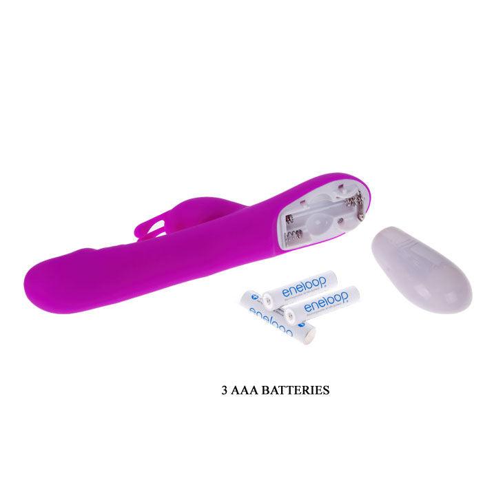 PRETTY LOVE - VIBRADOR ROBERT COM ESTIMULADOR DE CLITÓRIS - Intimate Vibes