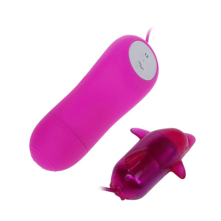 VIBRADOR DELFÍN PRETTY LOVE SECRET 12V