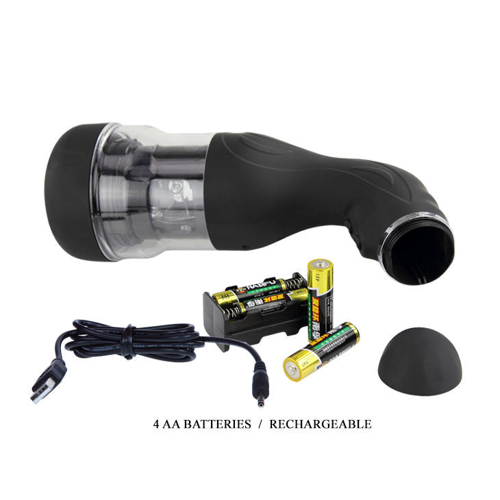 BAILE - MASTURBADOR AUTOMATICO ROTACION AMANTE 5V