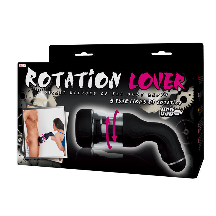 BAILE - MASTURBADOR AUTOMATICO ROTACION AMANTE 5V