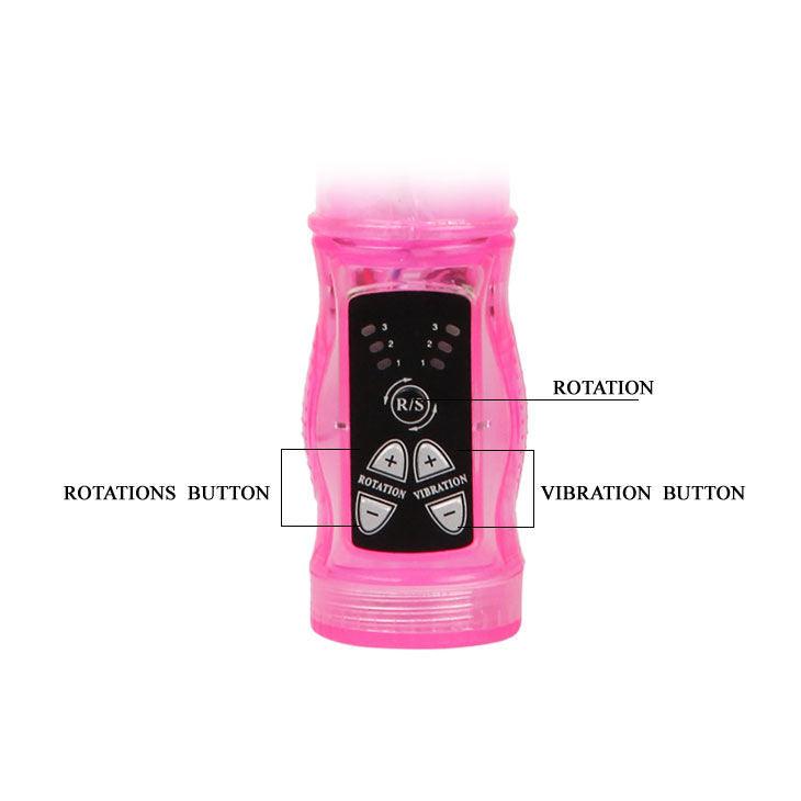 DANCE - MINI PINK RABBIT SUPERSTIMULATOR ROTATOR