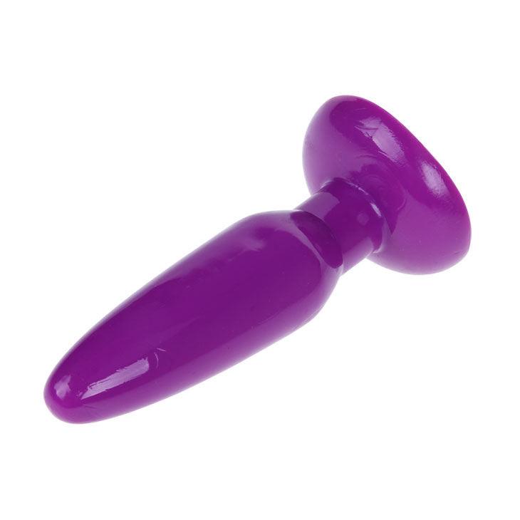 BAILE - PLUG ANAL PEQUEÑO MORADO 15 CM