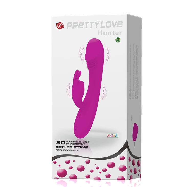 PRETTY LOVE - SMART - VIBRADOR COM COELHO 30 MODOS HUNTER - Intimate Vibes