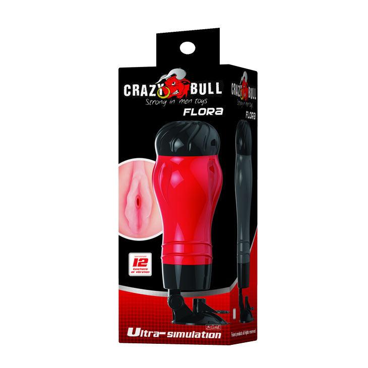 CRAZY BULL - FLORA VAGINA COM BASE MASTURBADOR - Intimate Vibes